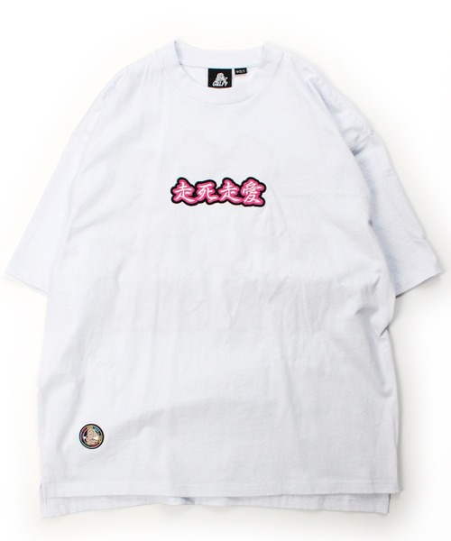 GALFY(ガルフィー)の「【GALFY/ガルフィー】走死走愛Tシャツ(Tシャツ/カットソー・メンズ・ブラック/ライトイエロー/ホワイト・M/XL/L)」の4枚目の写真