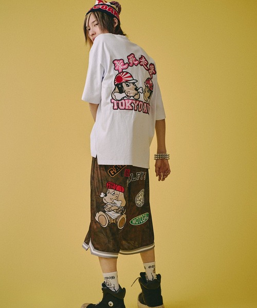 GALFY(ガルフィー)の「【GALFY/ガルフィー】走死走愛Tシャツ(Tシャツ/カットソー・メンズ・ブラック/ライトイエロー/ホワイト・M/XL/L)」の16枚目の写真