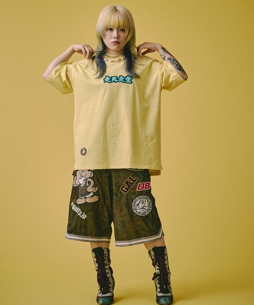 GALFY(ガルフィー)の「【GALFY/ガルフィー】走死走愛Tシャツ(Tシャツ/カットソー・メンズ・ブラック/ライトイエロー/ホワイト・M/XL/L)」の21枚目の写真