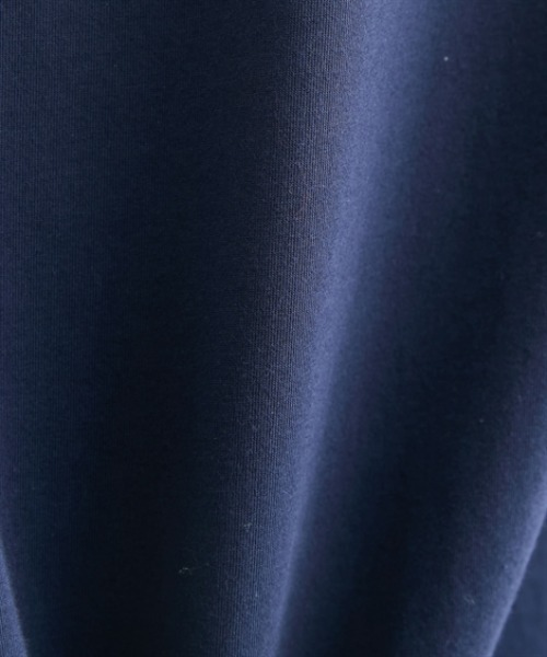 Soiunique（スワユニーク）の「【接触冷感・吸水速乾】　カレッジロゴデザイン半袖Ｔシャツ　［Soiunique］（Tシャツ/カットソー・レディース・ブラウン/ネイビー/ブラック・M/L/LL）」の11枚目の写真