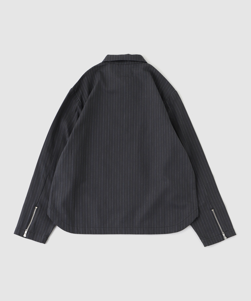 417 EDIFICE(フォーワンセブンエディフィス)の「BONNE SUITS Keel Pinstripe(シャツ/ブラウス・メンズ・ネイビー・LARGE/MEDIUM)」の2枚目の写真