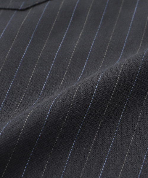 417 EDIFICE(フォーワンセブンエディフィス)の「BONNE SUITS Keel Pinstripe(シャツ/ブラウス・メンズ・ネイビー・LARGE/MEDIUM)」の4枚目の写真