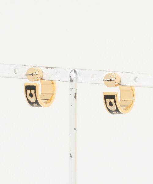 COACH(コーチ)の「リピーテッド C ハギー ピアス(ピアス(両耳用)・レディース・ゴールド系その他・ONE)」の2枚目の写真
