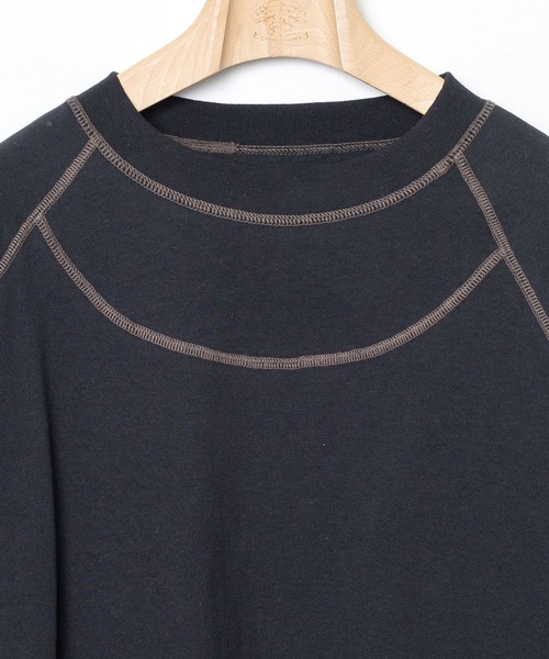 STOF(ストフ)の「Anarchy/Flocky Layer Tee(Tシャツ/カットソー・メンズ・ブラック/ホワイト・M/S)」の12枚目の写真