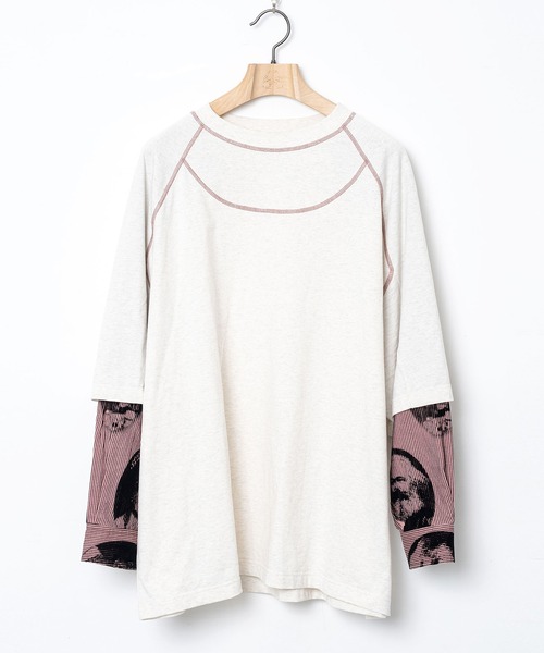 STOF(ストフ)の「Anarchy/Flocky Layer Tee(Tシャツ/カットソー・メンズ・ブラック/ホワイト・M/S)」の15枚目の写真