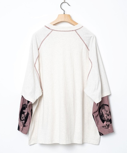 STOF(ストフ)の「Anarchy/Flocky Layer Tee(Tシャツ/カットソー・メンズ・ブラック/ホワイト・M/S)」の16枚目の写真