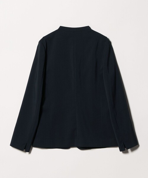 A DAY IN THE LIFE UNITED ARROWS(アデイインザライフユナイテッドアローズ)の「ライトツイル Vネックジャケット ‐セットアップ対応・マシンウォッシャブル‐<A DAY IN THE LIFE>(ノーカラージャケット・レディース・ネイビー/ダークグレー/ライトブルー・36/40/38)」の22枚目の写真