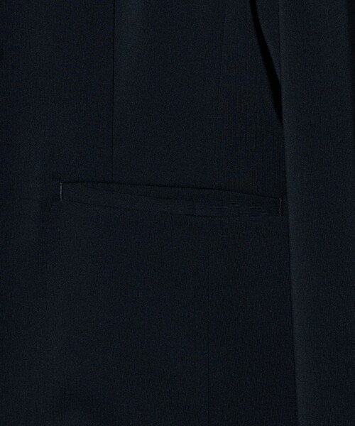 A DAY IN THE LIFE UNITED ARROWS(アデイインザライフユナイテッドアローズ)の「ライトツイル Vネックジャケット ‐セットアップ対応・マシンウォッシャブル‐<A DAY IN THE LIFE>(ノーカラージャケット・レディース・ネイビー/ダークグレー/ライトブルー・36/40/38)」の19枚目の写真