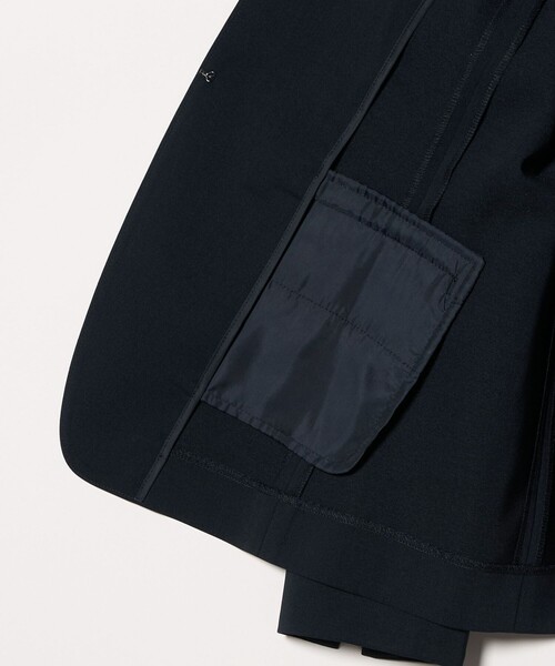 A DAY IN THE LIFE UNITED ARROWS(アデイインザライフユナイテッドアローズ)の「ライトツイル Vネックジャケット ‐セットアップ対応・マシンウォッシャブル‐<A DAY IN THE LIFE>(ノーカラージャケット・レディース・ネイビー/ダークグレー/ライトブルー・36/40/38)」の18枚目の写真