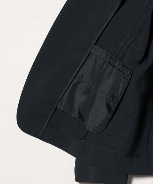 A DAY IN THE LIFE UNITED ARROWS(アデイインザライフユナイテッドアローズ)の「ライトツイル Vネックジャケット ‐セットアップ対応・マシンウォッシャブル‐<A DAY IN THE LIFE>(ノーカラージャケット・レディース・ネイビー/ダークグレー/ライトブルー・36/40/38)」の13枚目の写真