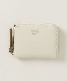 MAISON mou（メゾンムー）の「【 NATURAL BEAUTY BAG & WALLET 】 エレノア ラウンドファスナー2つ折り財布 ミニ財布 蛇腹カード収納 ボックス小銭入れ（財布）」