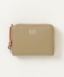 MAISON mou（メゾンムー）の「【 NATURAL BEAUTY BAG & WALLET 】 エレノア ラウンドファスナー2つ折り財布 ミニ財布 蛇腹カード収納 ボックス小銭入れ（財布）」