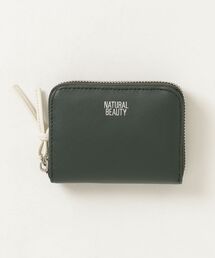 MAISON mou（メゾンムー）の「【 NATURAL BEAUTY BAG & WALLET 】 エレノア ラウンドファスナー2つ折り財布 ミニ財布 蛇腹カード収納 ボックス小銭入れ（財布）」