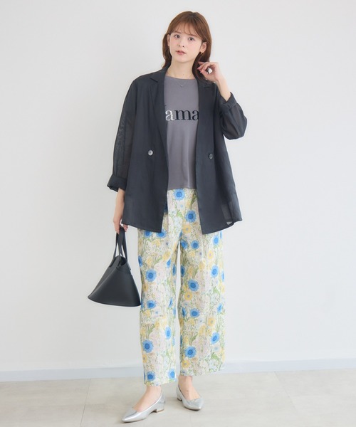 KATHARINE ROSS(キャサリンロス)の「【綿100%】JamaisフレンチTシャツ(Tシャツ/カットソー・レディース・ネイビー/チャコールグレー/オフホワイト・FREE)」の22枚目の写真