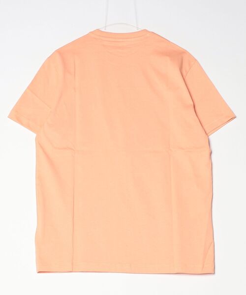 Guess(ゲス)の「TRIANGLE Stitching Tee Tシャツ 半袖 ロゴTシャツ(Tシャツ/カットソー・メンズ・ダークネイビー/オレンジ・SMALL/MEDIUM/LARGE/X-LARGE/XX-LARGE)」の10枚目の写真