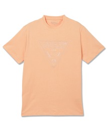 Guess（ゲス）の「TRIANGLE Stitching Tee Tシャツ 半袖 ロゴTシャツ（Tシャツ/カットソー）」