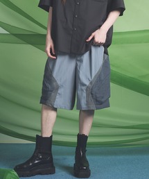 MAISON SPECIAL（メゾンスペシャル）の「《UNISEX》3D Pocket Curve Switching Prime-Wide One-tuck Shorts 3Dポケットカーブ切替プライムワイドワンタックショーツ【MAISON SPECIAL メゾンスペシャル】（その他パンツ）」