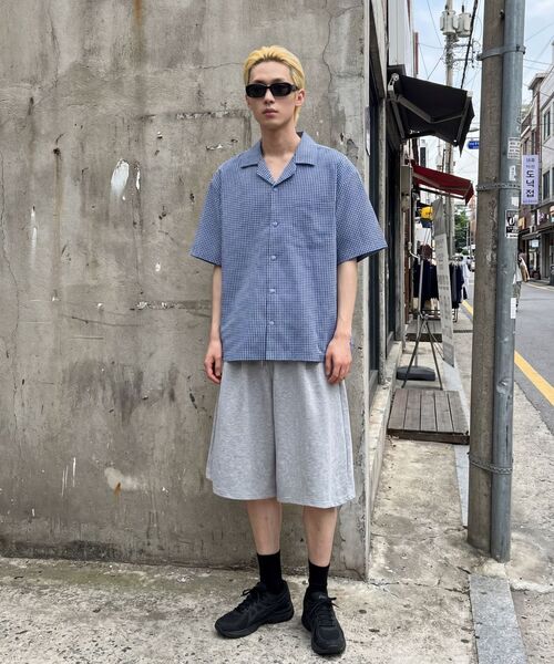 AGOD（エージーオーディー）の「サイドタックスウェットバミューダパンツ[グレー]（その他パンツ・レディース・その他・LARGE/SMALL/MEDIUM/X-LARGE）」の12枚目の写真
