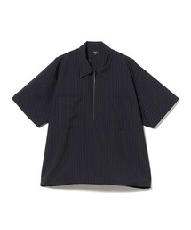 BEAMS | TW ハーフジップ シャツ【ワイドフィット】(シャツ/ブラウス)