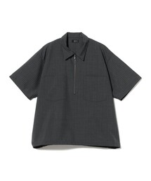 TW ハーフジップ シャツ【ワイドフィット】