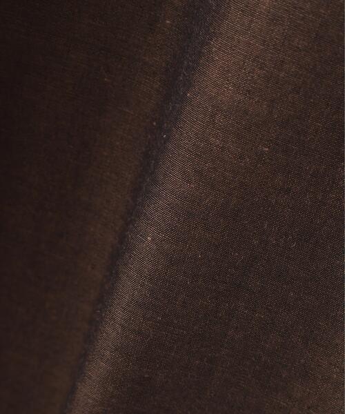 MARGARET HOWELL(マーガレットハウエル)の「COTTON RAMIE CHAMBRAY(テーラードジャケット・レディース・グレー/ブラウン・1/2)」の11枚目の写真