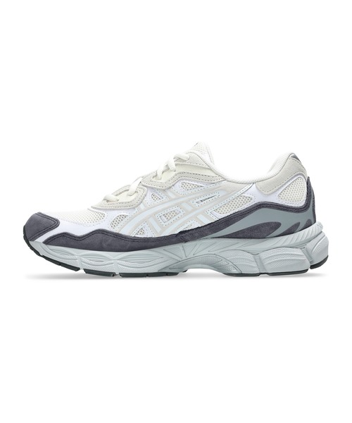 ASICS(アシックス)の「GEL-NYC / ゲルエヌワイシー(スニーカー・メンズ・ホワイト×グレー・23.5/29.5/27/25.5/27.5/24/23/26/28/25/29/26.5/28.5/24.5)」の4枚目の写真