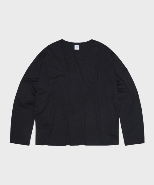 TY(ティワイ)の「スーピマレストロングスリーブボートネックTシャツ, 3COLOR(Tシャツ/カットソー・レディース・ホワイト/ライトカーキ/ブラック・LARGE/MEDIUM)」の4枚目の写真