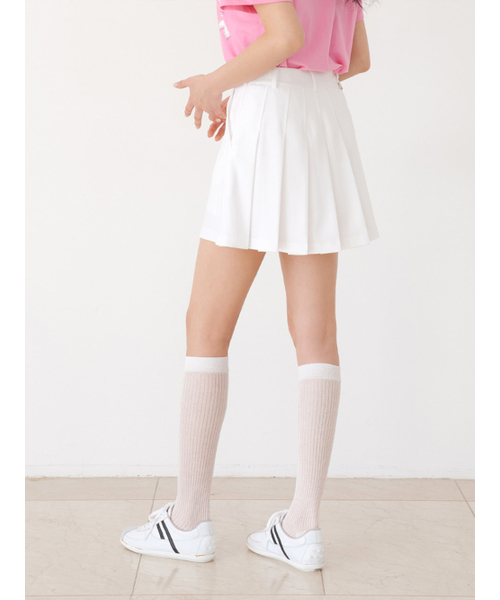 NITINA(ニティナ)の「エッセンシャルプリーツスカートWH(スカート・レディース・ホワイト・SMALL/MEDIUM/LARGE)」の4枚目の写真