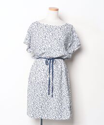 レディースファッション 良品 sallyscott サリースコット 総柄 半袖 