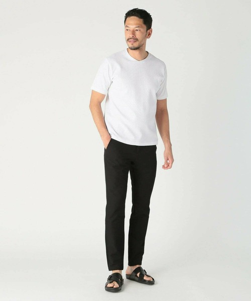 MEN'S BIGI(メンズビギ)の「ハイパワーストレッチ ツイルパンツ<2wayストレッチ><接触冷感>(その他パンツ・メンズ・ダークグレー/ブラック/ブラウン/グレー系その他/ライトグレー・01/02/03/04)」の15枚目の写真