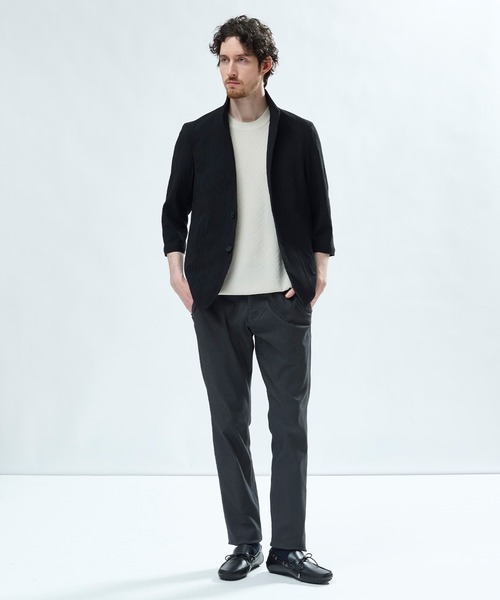MEN'S BIGI(メンズビギ)の「ハイパワーストレッチ ツイルパンツ<2wayストレッチ><接触冷感>(その他パンツ・メンズ・ダークグレー/ブラック/ブラウン/グレー系その他/ライトグレー・01/02/03/04)」の8枚目の写真