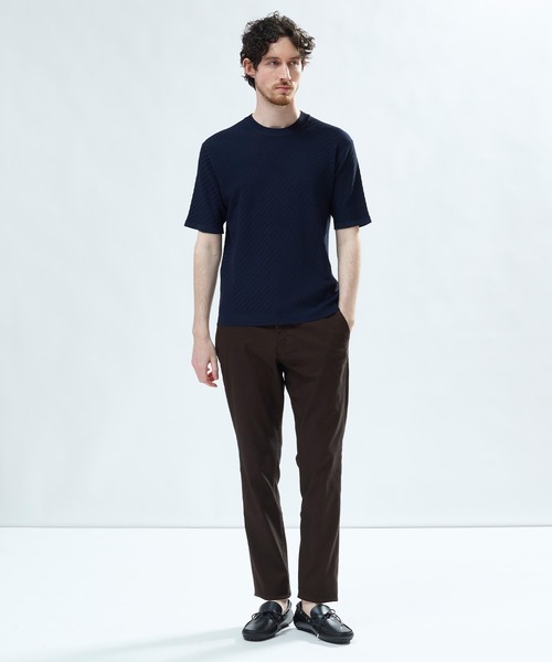 MEN'S BIGI(メンズビギ)の「ハイパワーストレッチ ツイルパンツ<2wayストレッチ><接触冷感>(その他パンツ・メンズ・ダークグレー/ブラック/ブラウン/グレー系その他/ライトグレー・01/02/03/04)」の12枚目の写真