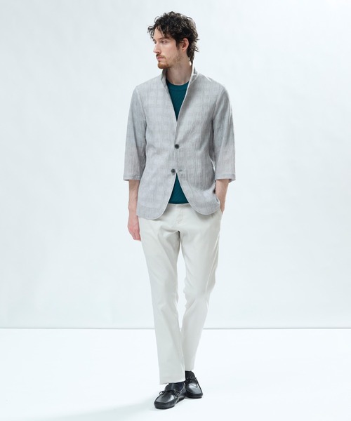 MEN'S BIGI(メンズビギ)の「ハイパワーストレッチ ツイルパンツ<2wayストレッチ><接触冷感>(その他パンツ・メンズ・ダークグレー/ブラック/ブラウン/グレー系その他/ライトグレー・01/02/03/04)」の11枚目の写真