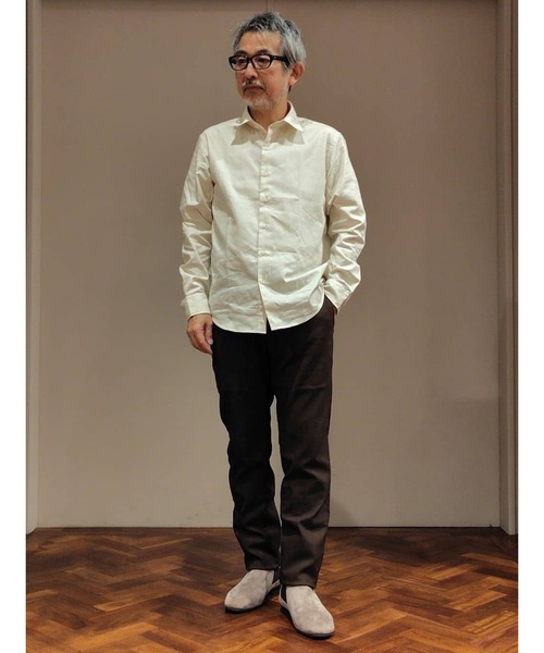 MEN'S BIGI(メンズビギ)の「ハイパワーストレッチ ツイルパンツ<2wayストレッチ><接触冷感>(その他パンツ・メンズ・ダークグレー/ブラック/ブラウン/グレー系その他/ライトグレー・01/02/03/04)」の6枚目の写真