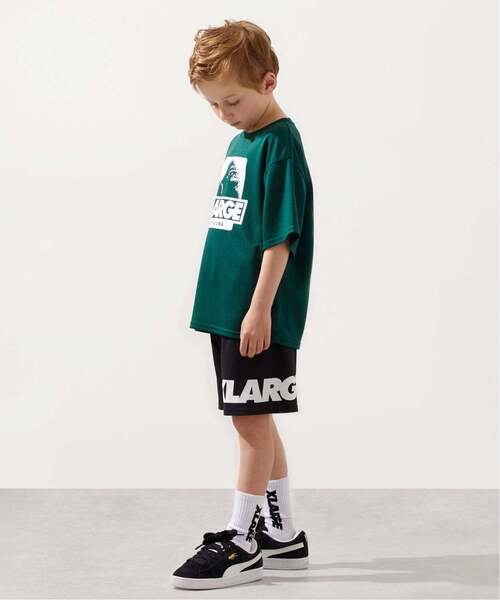 XLARGE KIDS（エクストララージキッズ）の「【吸水速乾・UV】OG半袖Tシャツ（Tシャツ/カットソー・キッズ・グリーン/オフホワイト/ブラック・140cm/120cm/110cm/100cm/130cm）」の4枚目の写真