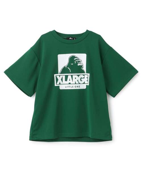 XLARGE KIDS（エクストララージキッズ）の「【吸水速乾・UV】OG半袖Tシャツ（Tシャツ/カットソー・キッズ・グリーン/オフホワイト/ブラック・140cm/120cm/110cm/100cm/130cm）」の10枚目の写真