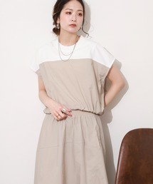 EGLANTINE 2ピースセットワンピース ノースリーブ