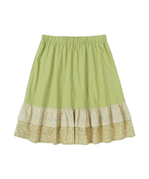SUNNECT（ソネクト）の「Floral Tiered Skirt - Pistachio（スカート）」