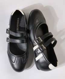 258○ TOD'S 黒いリボン付きバレエシューズ 36 セール】ポインテッドトゥ バレエコア リボンバレエシューズ（バレエ