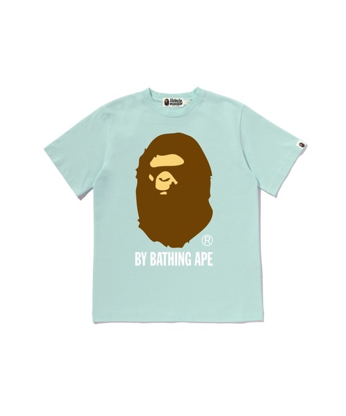 A BATHING APE(アベイシングエイプ)の「BY BATHING APE TEE(Tシャツ/カットソー・キッズ・オレンジ/ホワイト/ブラック/ピンク/グリーン・160/150)」の3枚目の写真