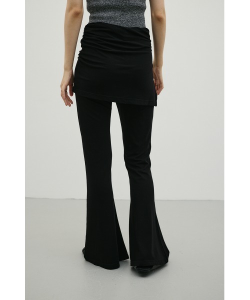 STYLEMIXER（スタイルミキサー）の「レイヤードカットフレアパンツ（その他パンツ・レディース・グレー/ブラック・SMALL/MEDIUM）」の5枚目の写真