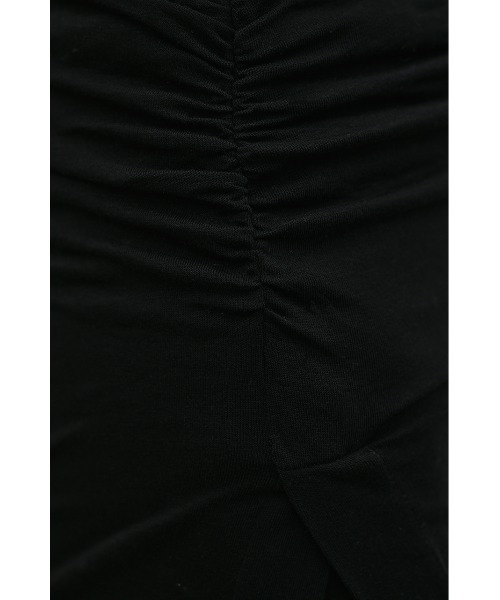 STYLEMIXER（スタイルミキサー）の「レイヤードカットフレアパンツ（その他パンツ・レディース・グレー/ブラック・SMALL/MEDIUM）」の10枚目の写真
