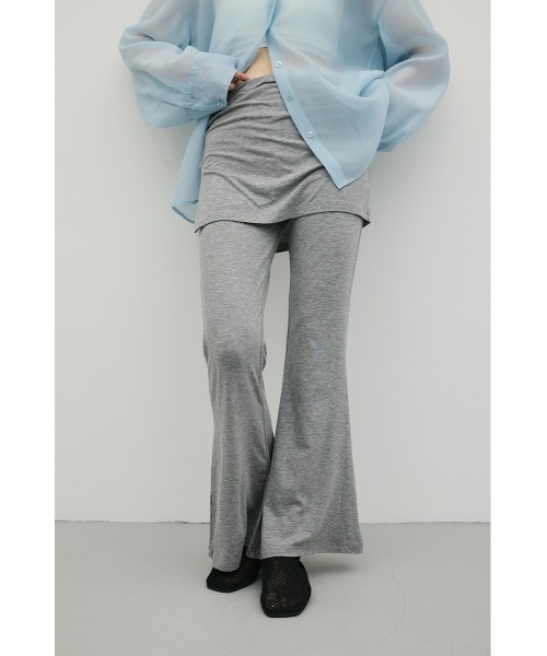 STYLEMIXER（スタイルミキサー）の「レイヤードカットフレアパンツ（その他パンツ・レディース・グレー/ブラック・SMALL/MEDIUM）」の18枚目の写真