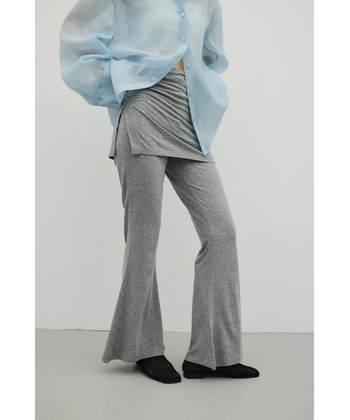 STYLEMIXER（スタイルミキサー）の「レイヤードカットフレアパンツ（その他パンツ・レディース・グレー/ブラック・SMALL/MEDIUM）」の19枚目の写真