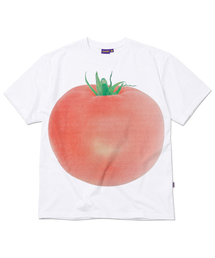 LAUGHER（ラファー）の「トマトTシャツ - ホワイト（Tシャツ/カットソー）」