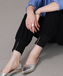 crossi（クロッシー）の「フロントスリットリブ切替イージージョガーパンツ（その他パンツ）」