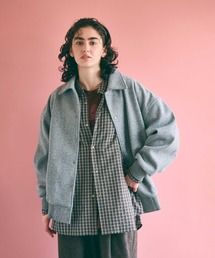 「KHA:KI / カーキ」LOOSE VARSITY JACKET