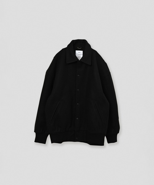 kha:ki(カーキ)の「「KHA:KI / カーキ」LOOSE VARSITY JACKET(その他アウター・レディース・ブラウン/グレー/ブラック・2/1)」の1枚目の写真