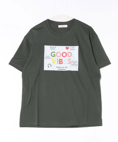 attagirl（アタガール）の「アイスシルクプリントTシャツ（Tシャツ/カットソー・レディース・ホワイト/グレー/ブラック・L/M）」の3枚目の写真