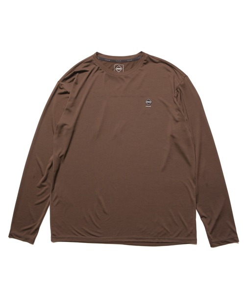 F.C.Real Bristol(エフシーレアルブリストル)の「REFLECTIVE LOGO TECH DRY L/S TEE(Tシャツ/カットソー・メンズ・ブラウン/ブラック/グレイッシュベージュ・SMALL/MEDIUM/LARGE/X-LARGE/XX-LARGE)」の2枚目の写真